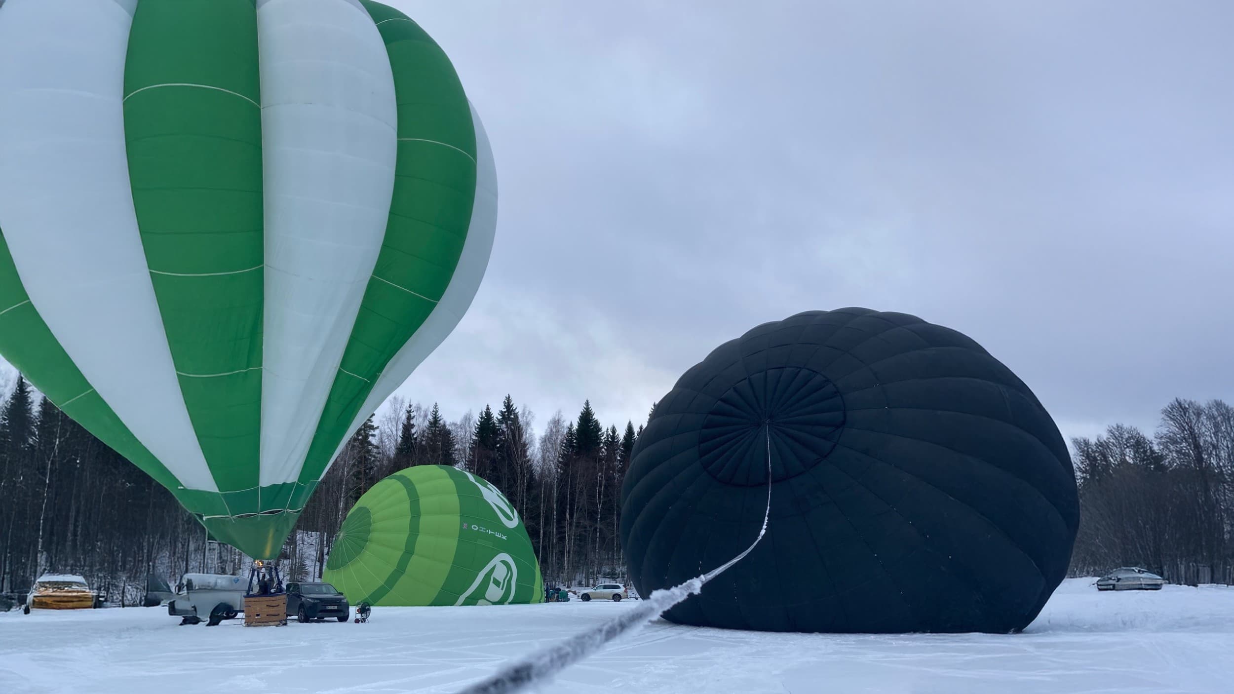 Talvikauden kuumailmapallolento | Uusimaa