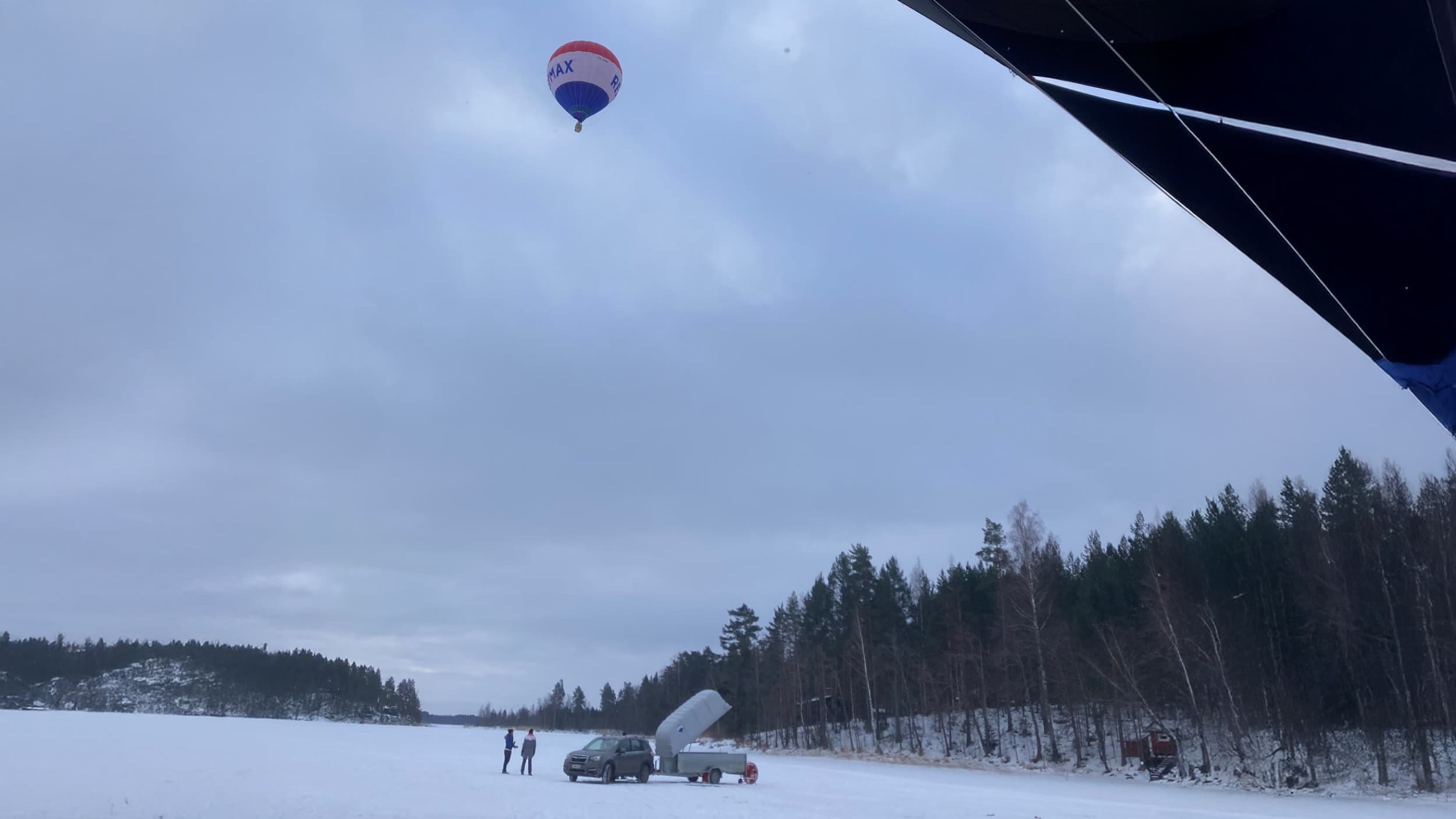 Talvikauden kuumailmapallolento | Uusimaa