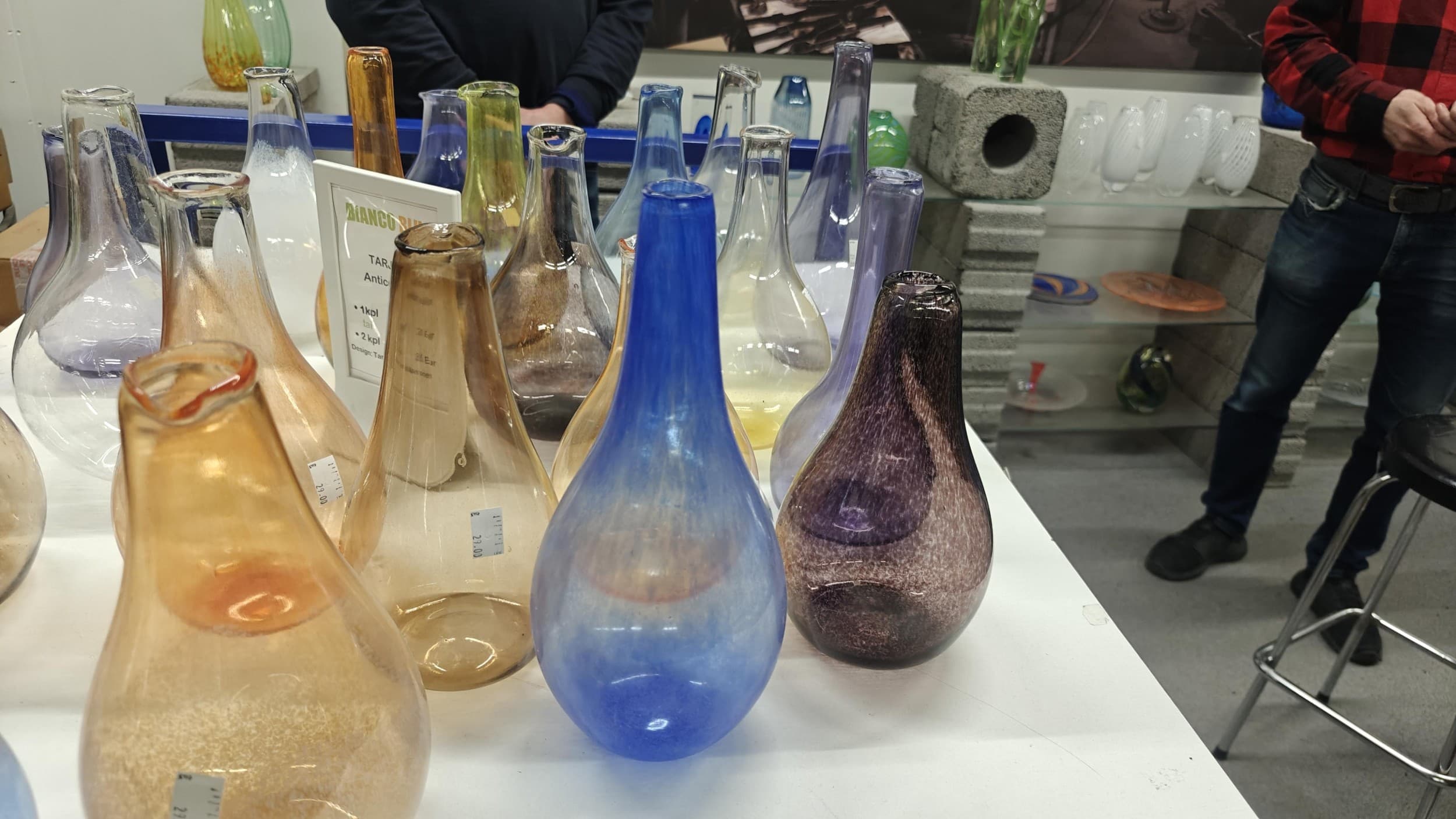 Bianco Blu:n lasinpuhallus- puolipäiväkurssi (2:lle) | Fiskars