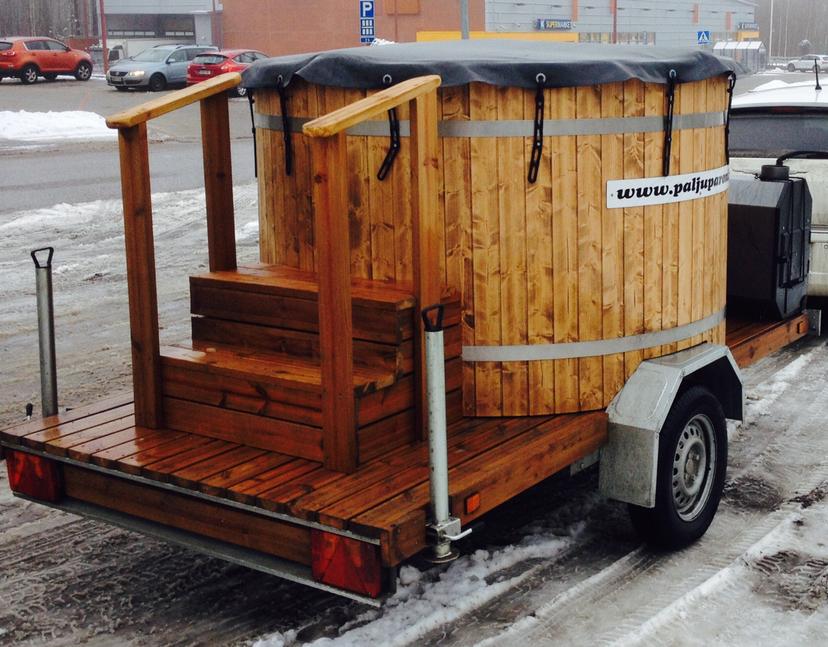 Siirrettävä kylpytynnyri 1-8:lle arkipäivänä | Useampi paikkakunta