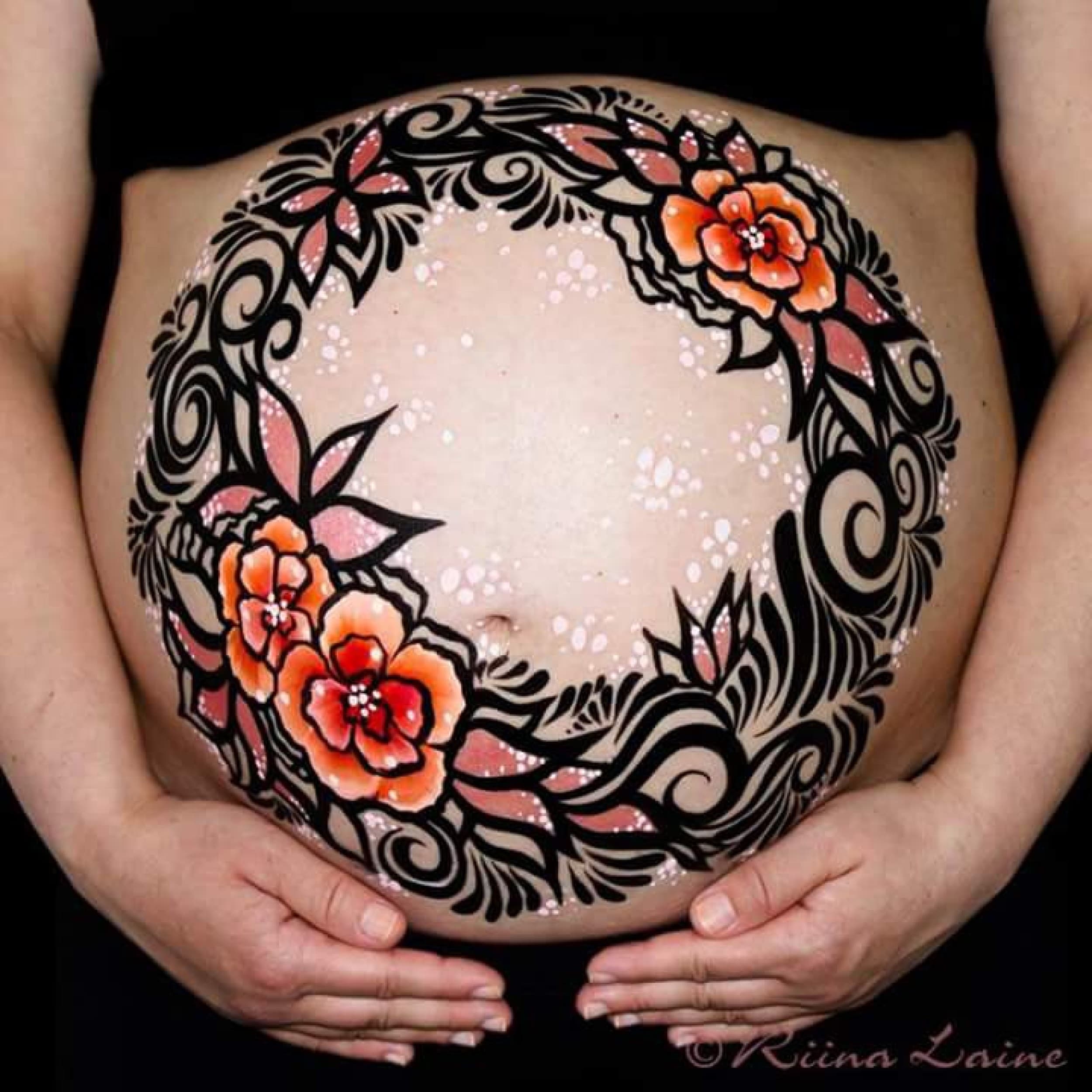 Belly painting | Helsinki | Elamyslahjat