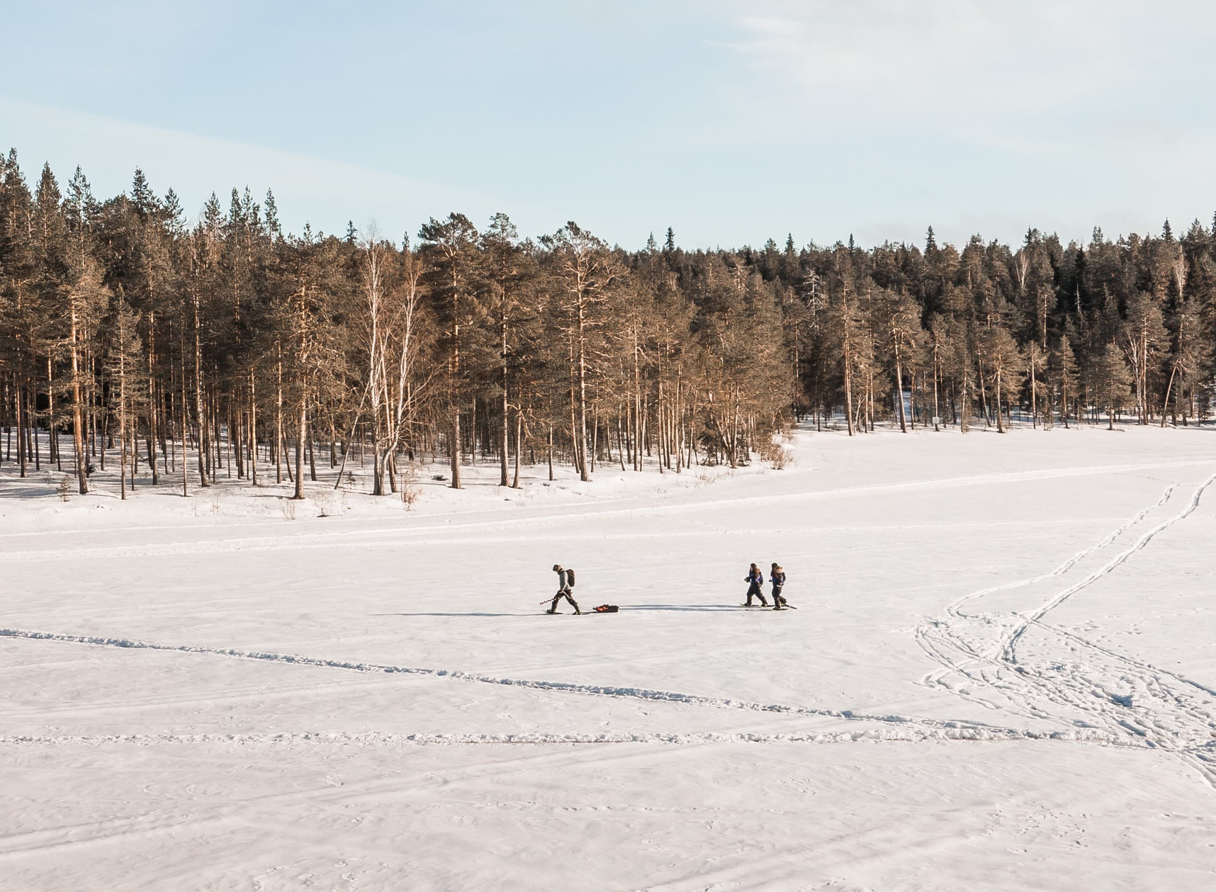 Lumikenkäily- ja pilkkielämys kahdelle | Rovaniemi | Elamyslahjat