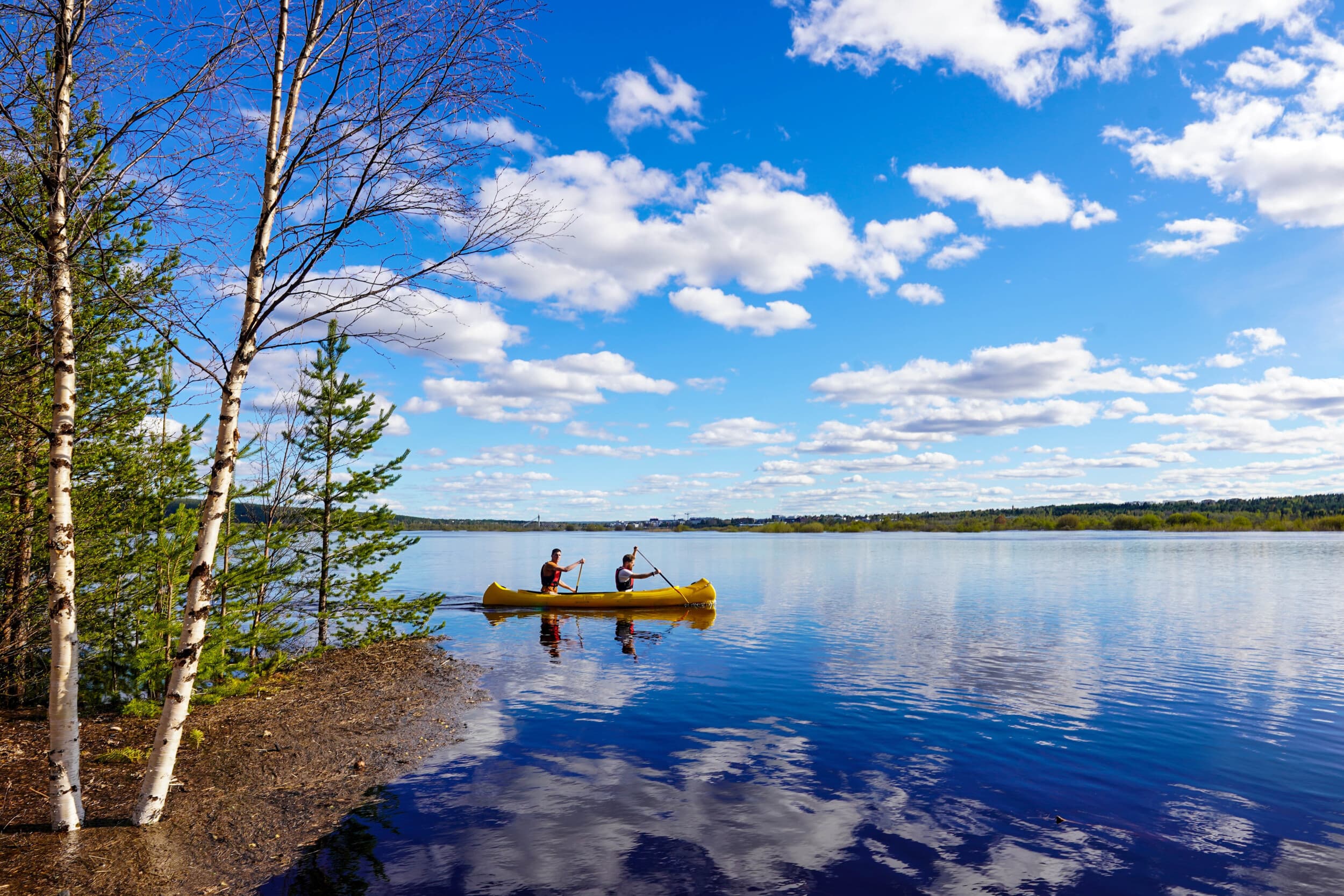Koko päivän kanoottiretki Lapissa kahdelle | Rovaniemi