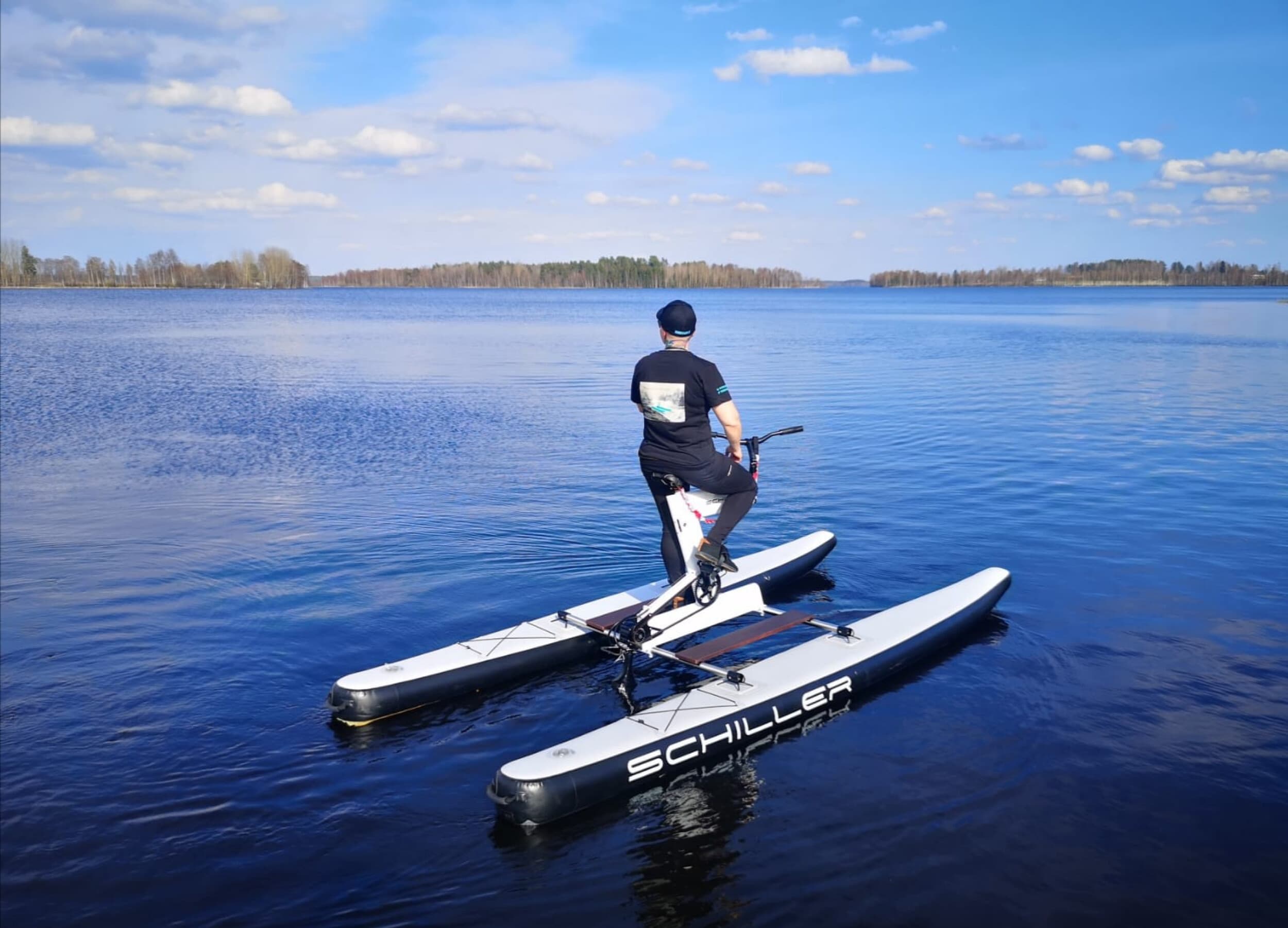 Vesipolkupyöräily Vuoksella kahdelle | Imatra | Elamyslahjat