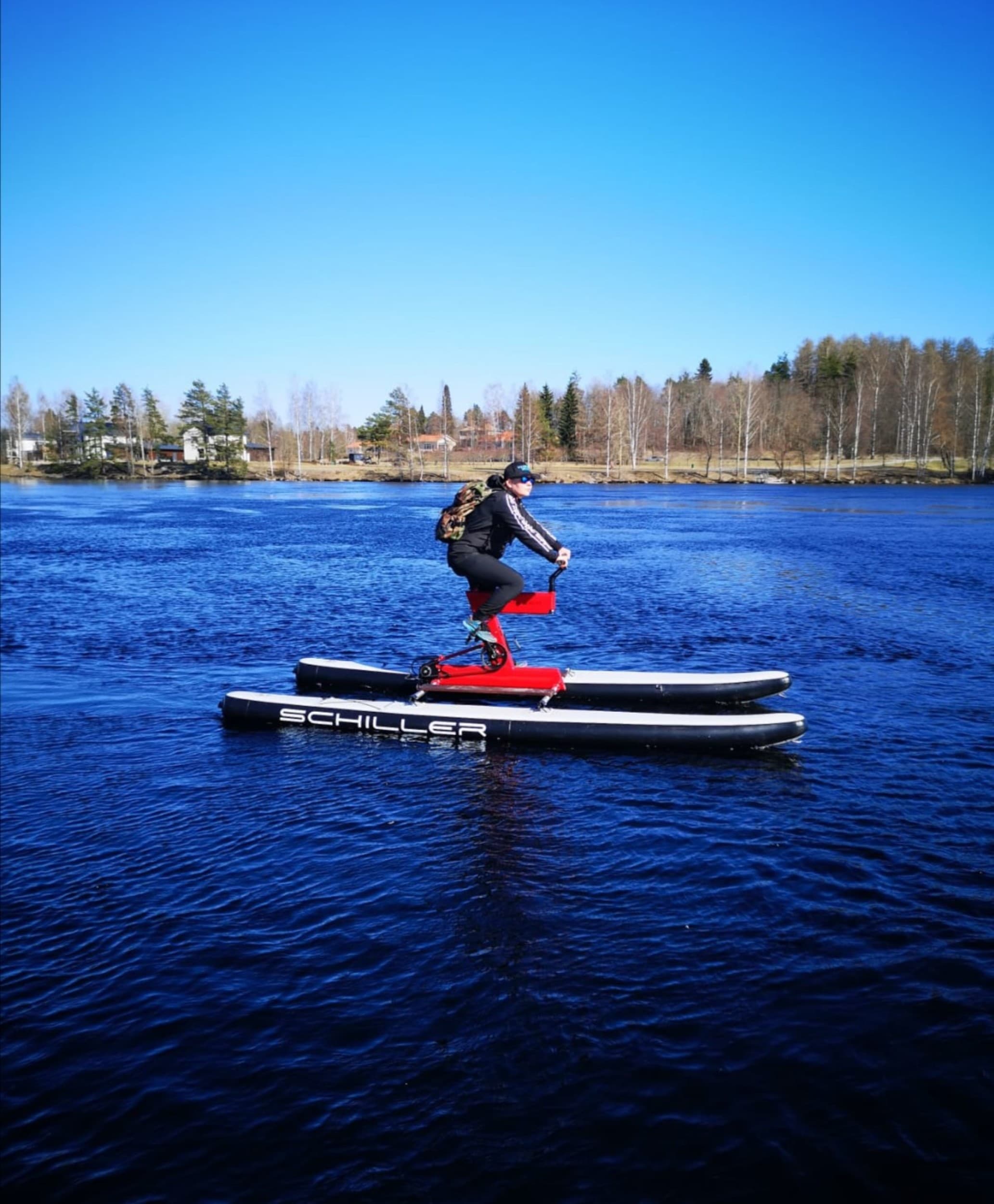 Vesipolkupyöräily Vuoksella kahdelle | Imatra | Elamyslahjat