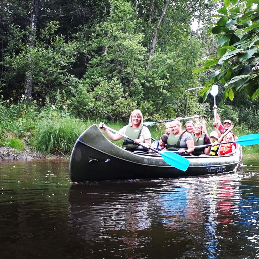 Suurkanoottiretki joella 4-9:lle | Mäntsälä
