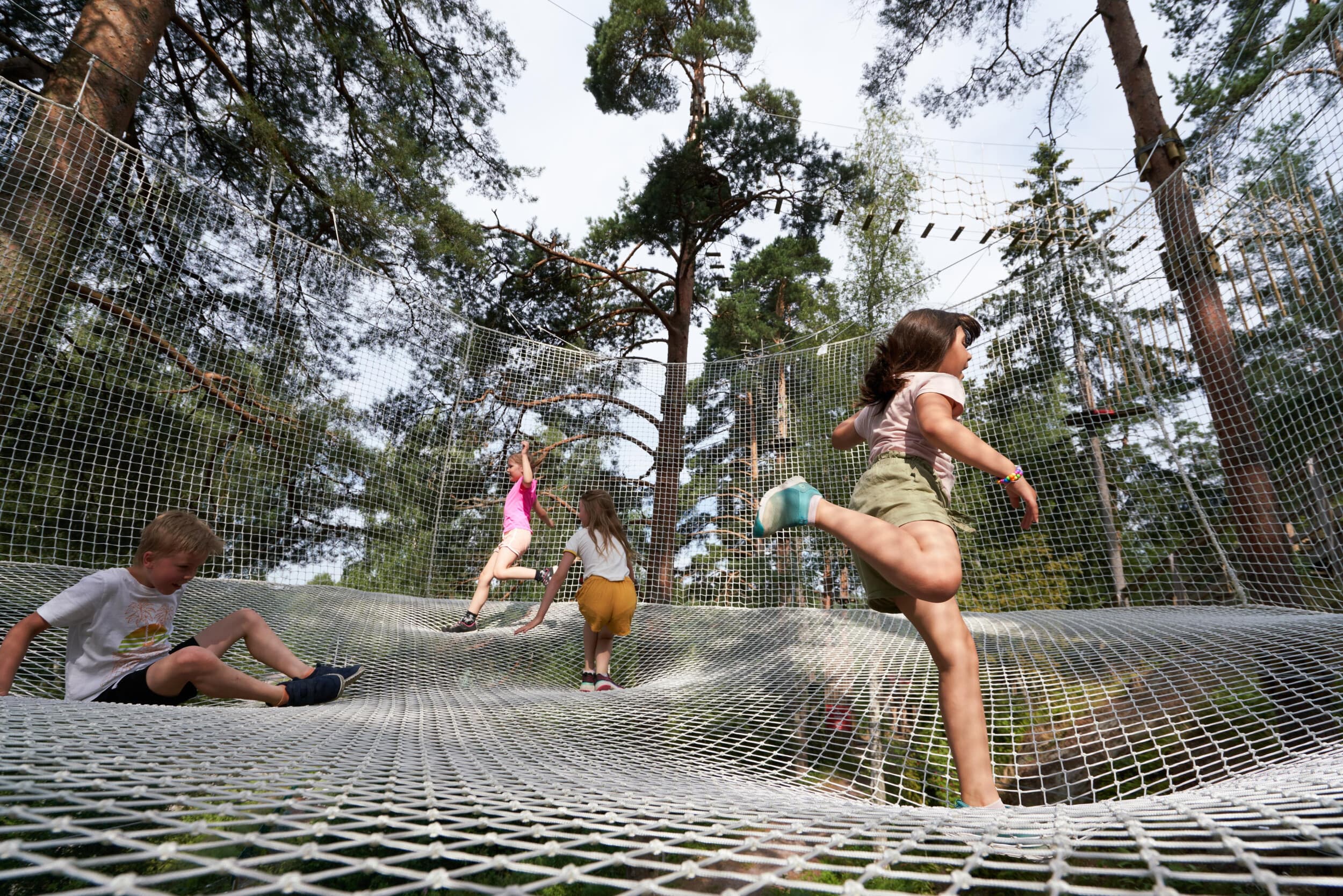 Seikkailupuisto Huipun Verkkoseikkailu yhdelle | Espoo | Elamyslahjat