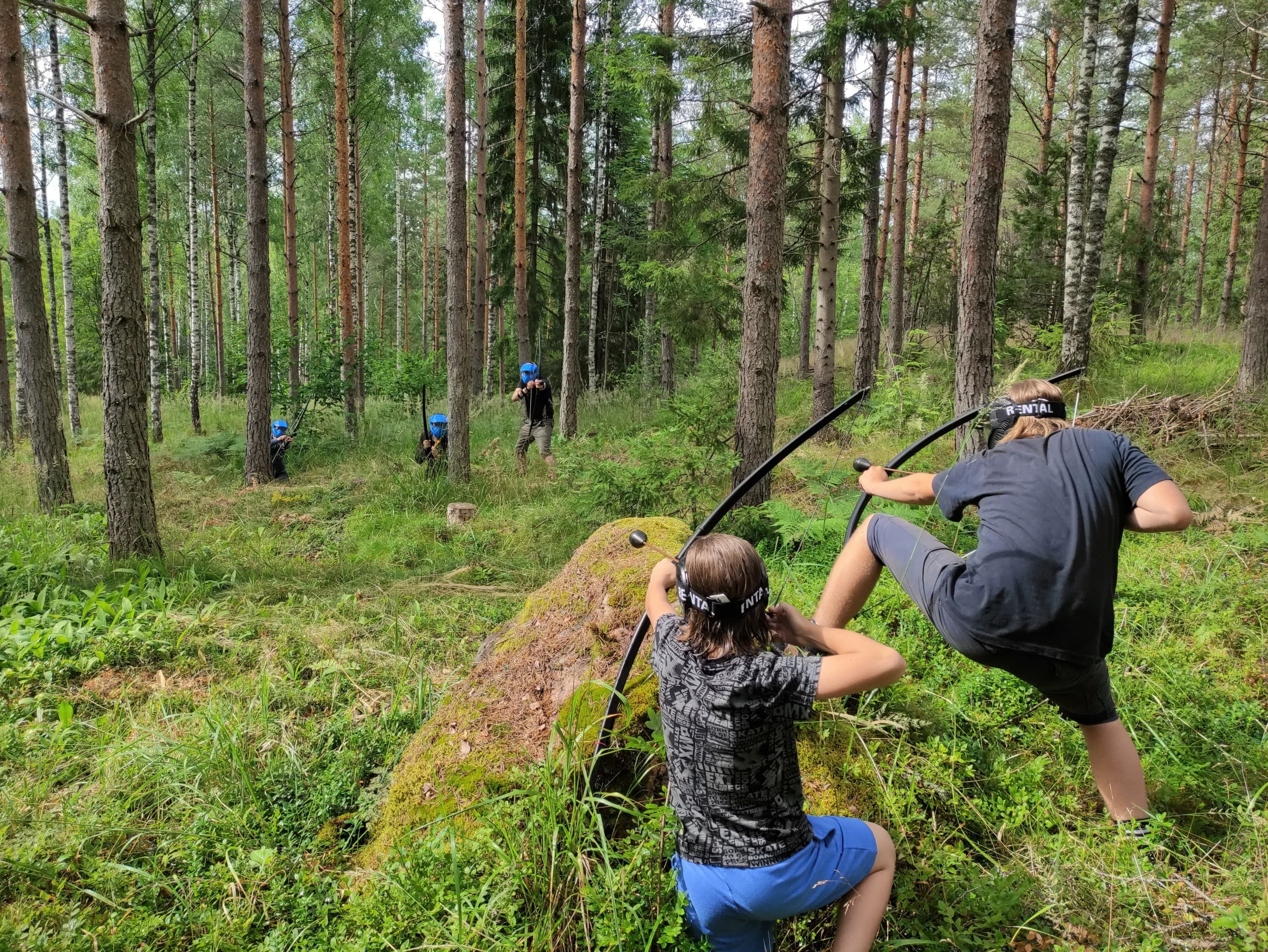 Jousitaistelu Kettukallion Metsäareenalla 17-20:lle | Lohja | Elamyslahjat