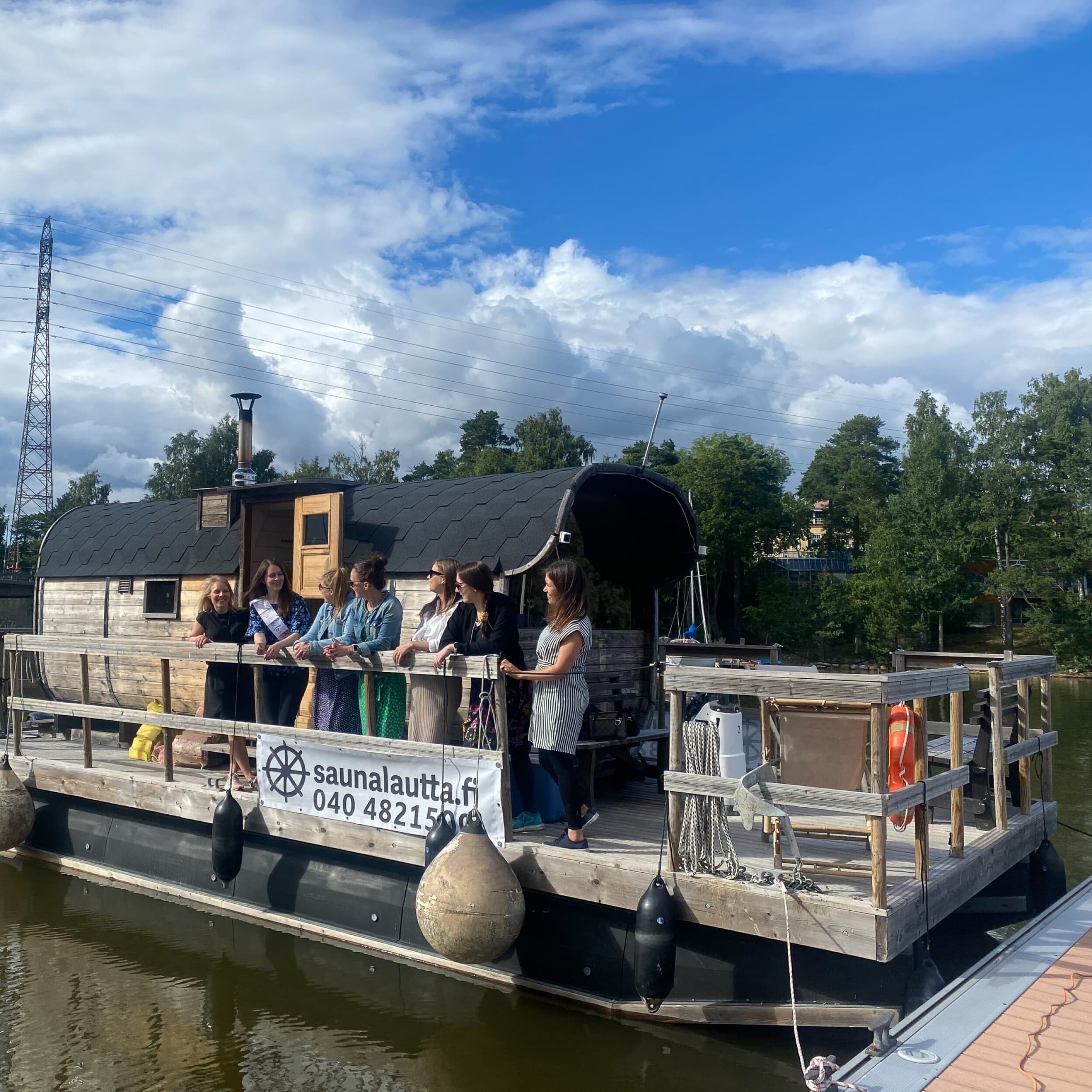 Saunaristeily M/S Saunalla 1-9:lle | Helsinki