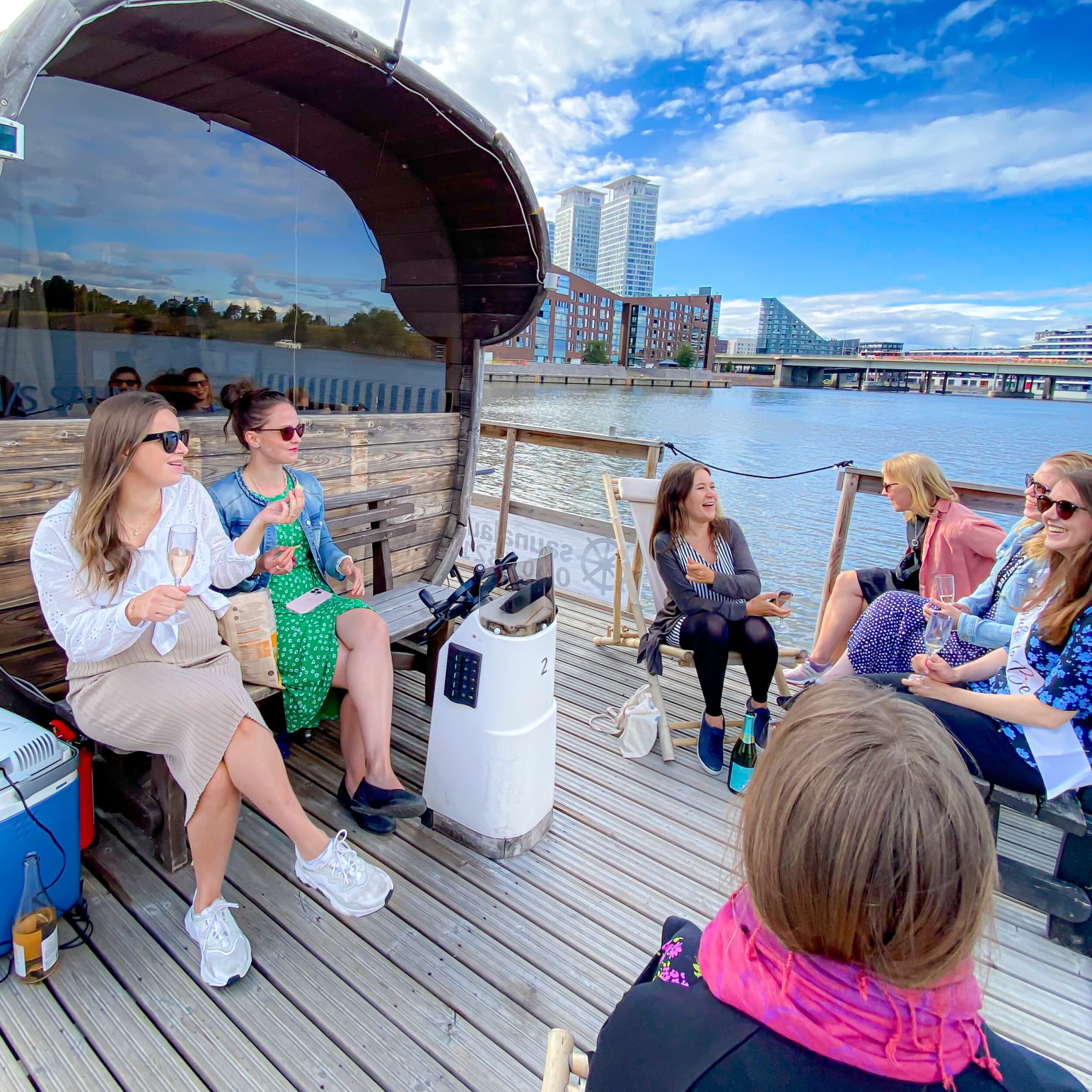 Saunaristeily M/S Saunalla 1-9:lle | Helsinki