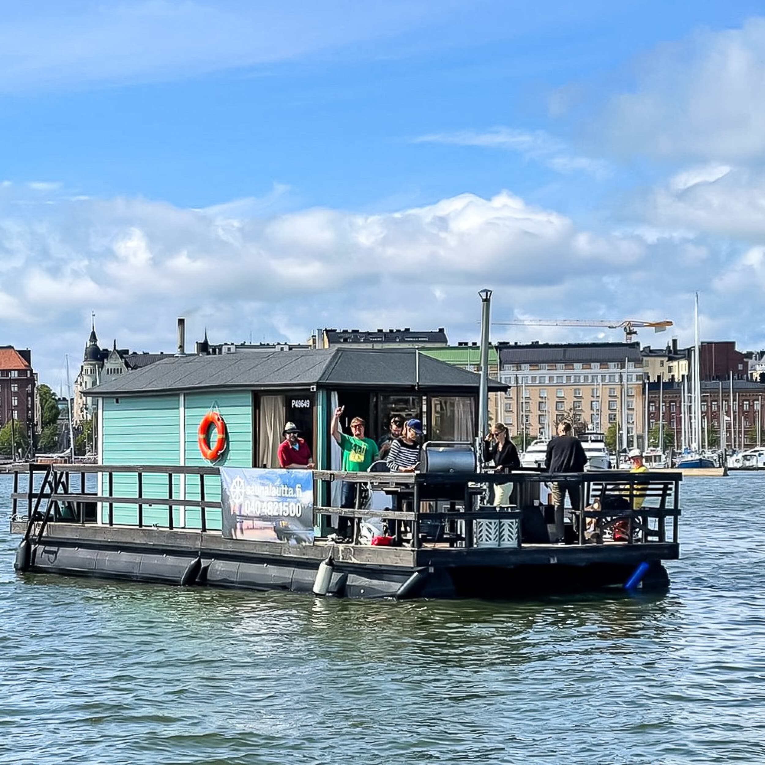 Saunaristeily M/S Spa:lla 1-12:lle | Helsinki