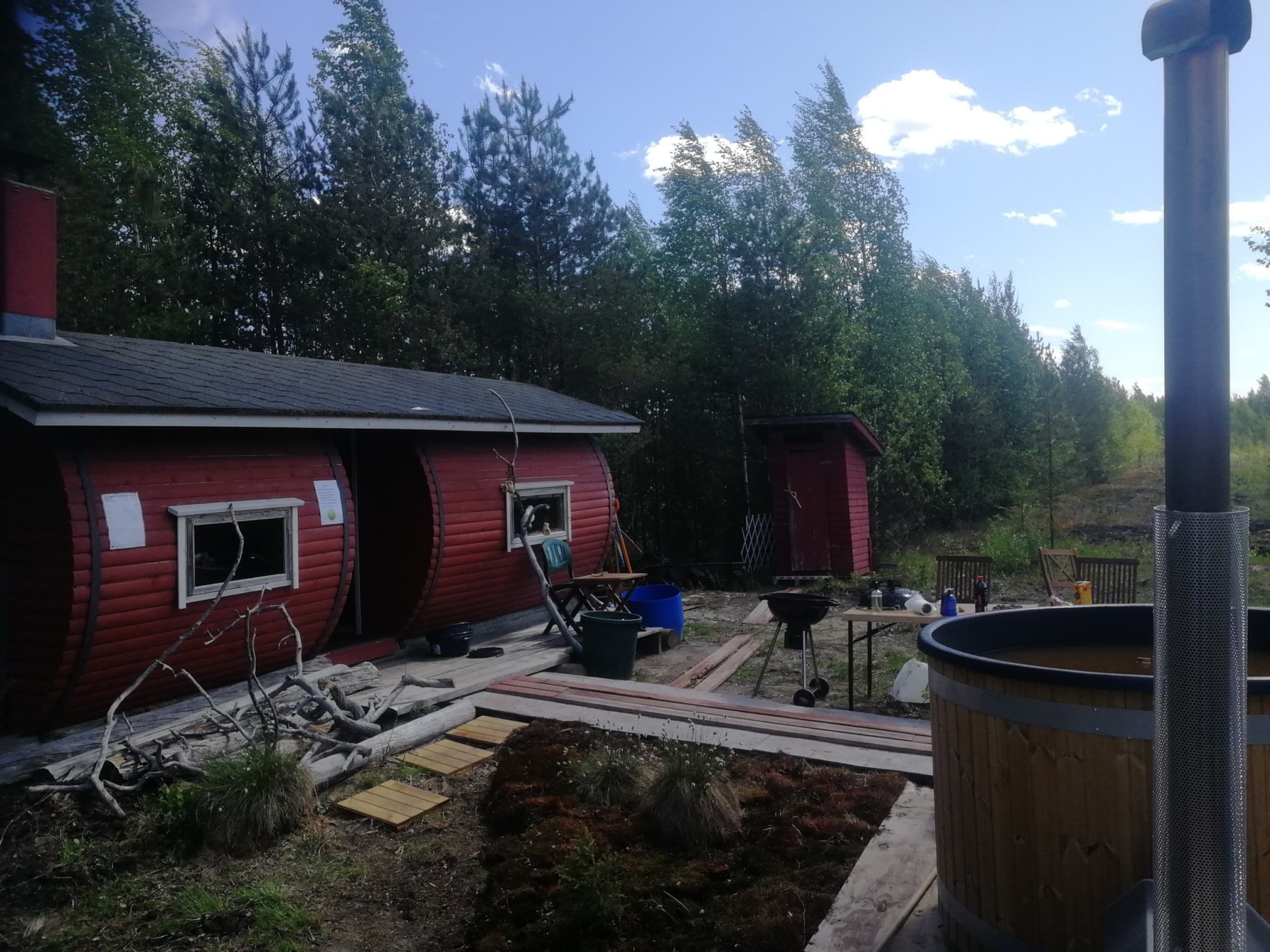 Turvesauna hieronnalla | Ähtäri