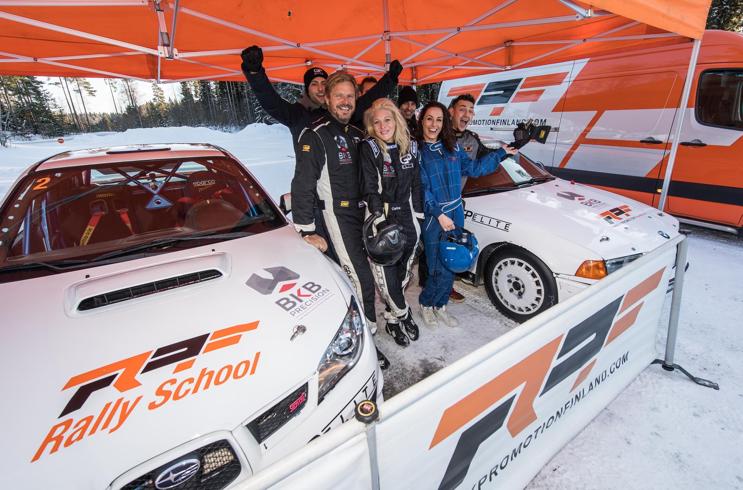 Rallikoulu nelivetoisella Subaru WRX Sti ralliautolla yhdelle | Topeno