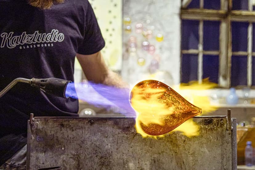 Lasinpuhallus työpaja "Hot Date Workshop" | Tampere