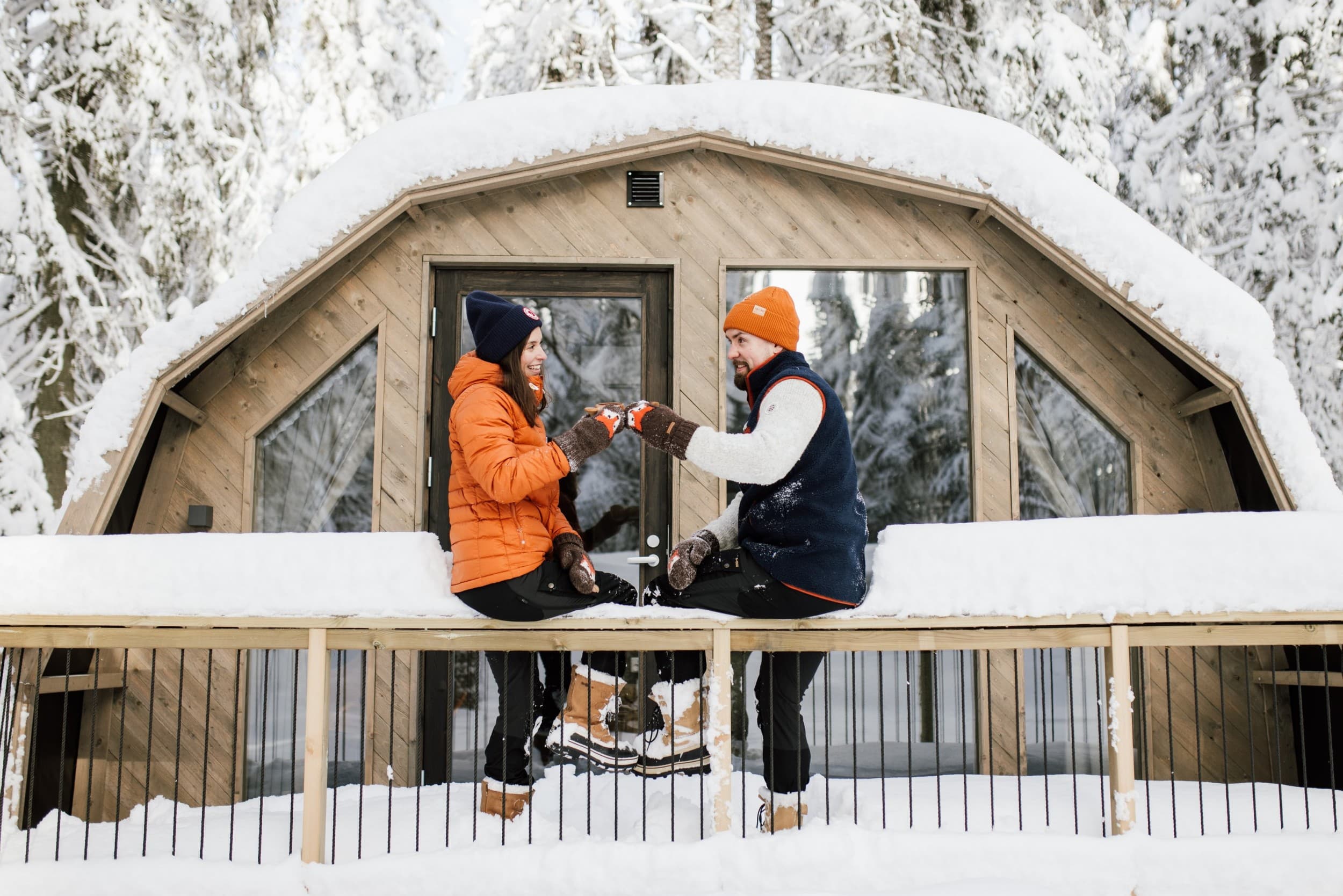 Kahden yön Glamping-luksustelttaelämys Nuuksion kansallispuistossa (2 hlö) | Espoo | Elamyslahjat