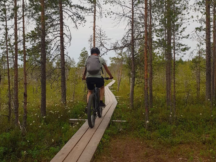 Sähkömaastopyörän vuokraus yhdelle - 2 vrk | Oulu