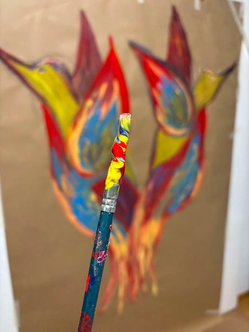 Voimaannuttava taidemaalaushetki | Helsinki