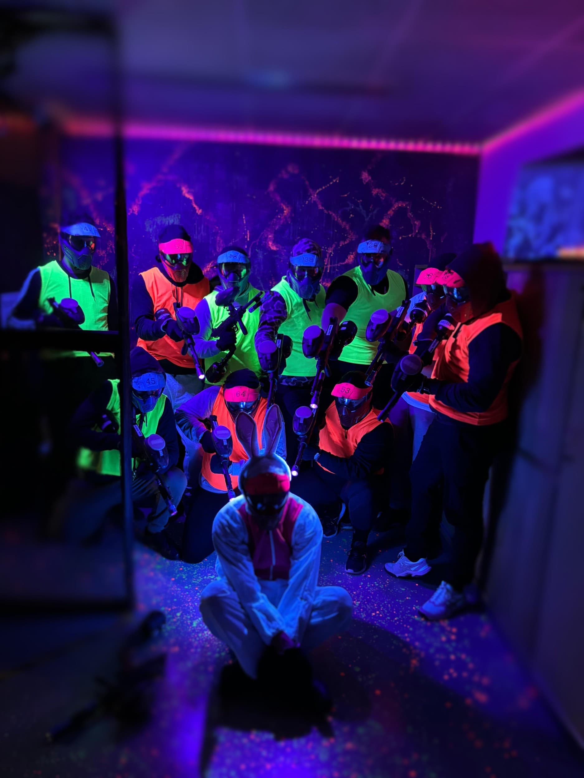 Paintball pelitapahtuma 8 pelaajalle sisäkentällä | Espoo | Elamyslahjat
