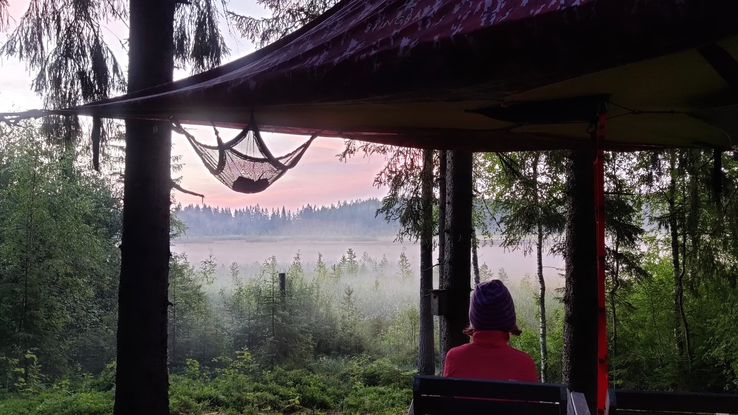 Elämysmajoitus neljälle puuteltassa | Sastamala | Elamyslahjat