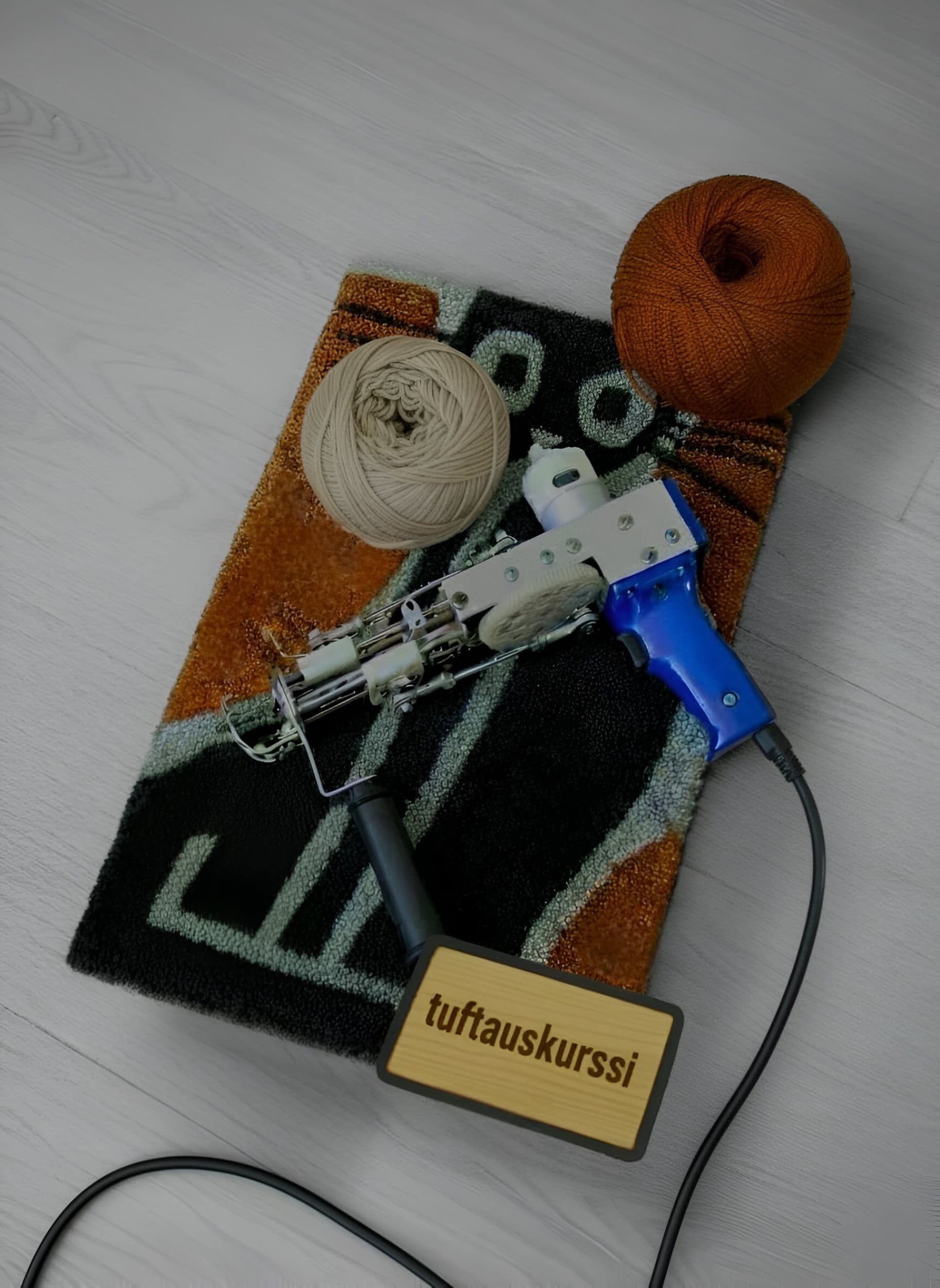 Tufting workshop yhdelle | Vaajasalmi