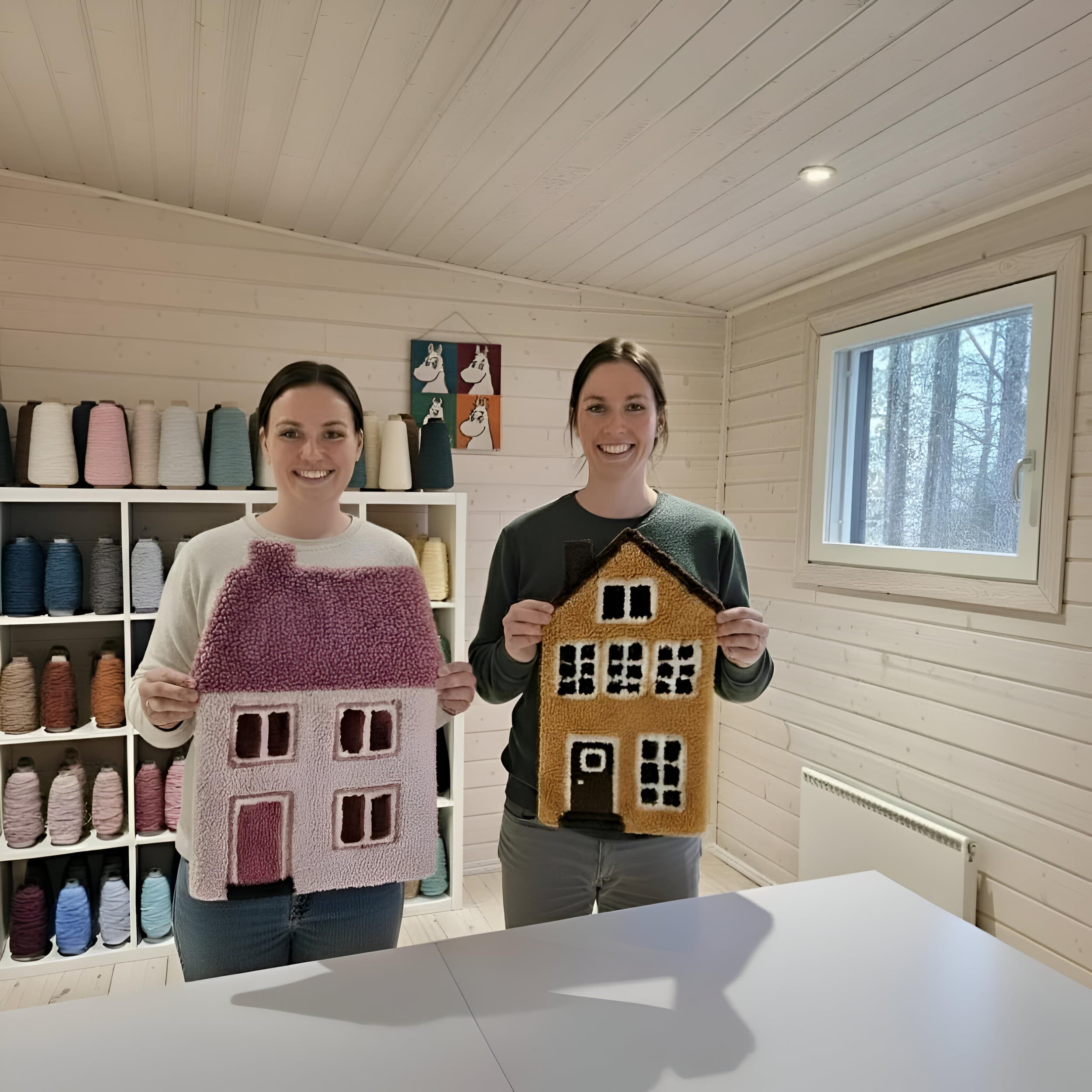 Tufting workshop kahdelle | Vaajasalmi