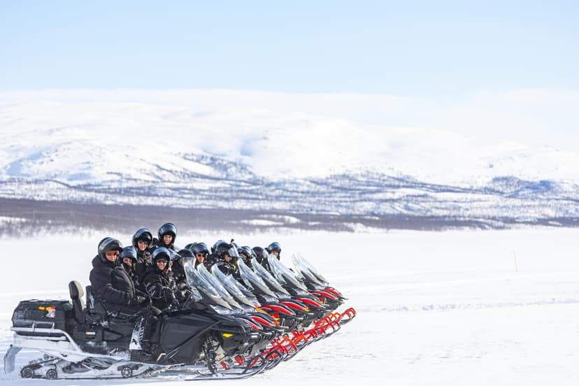 Moottorikelkkailun alkeet 2hlö | Kilpisjärvi