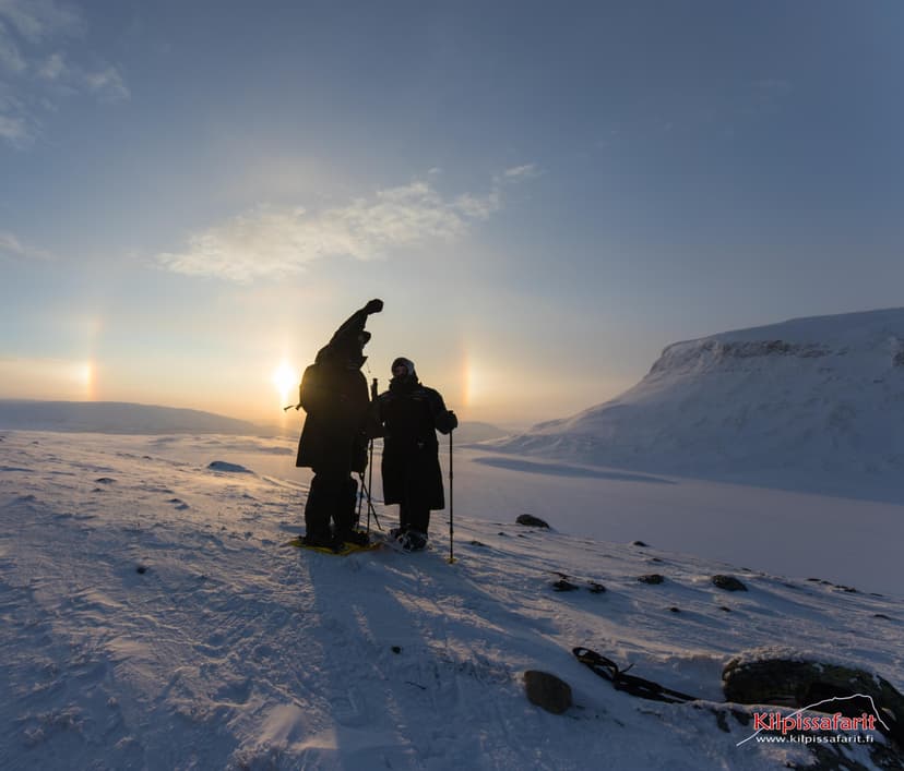 Lumikenkäretki Saanan maisemissa | Kilpisjärvi