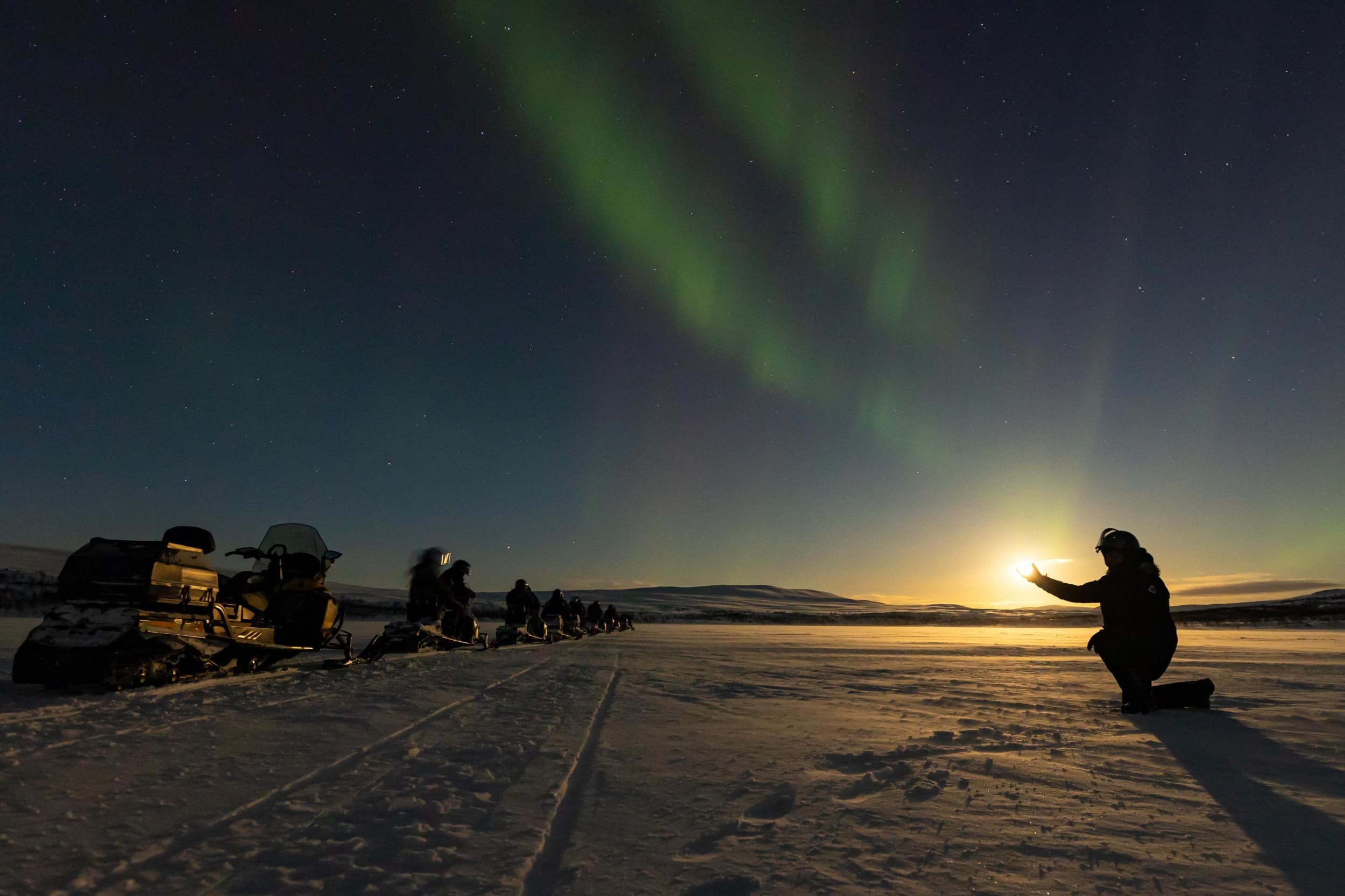 Revontulet ja taianomainen yötaivas | Kilpisjärvi | Elamyslahjat