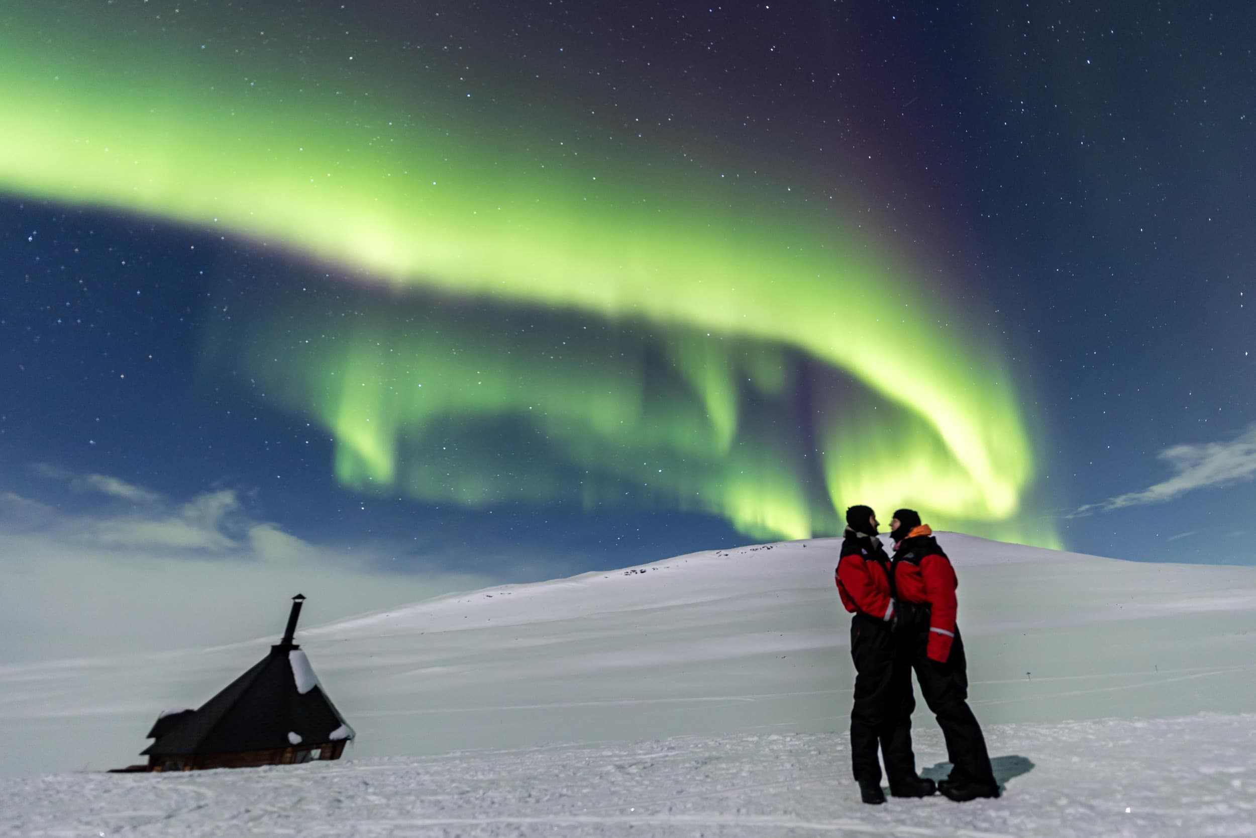 Lumikenkäretki yötaivaan alla | Kilpisjärvi | Elamyslahjat