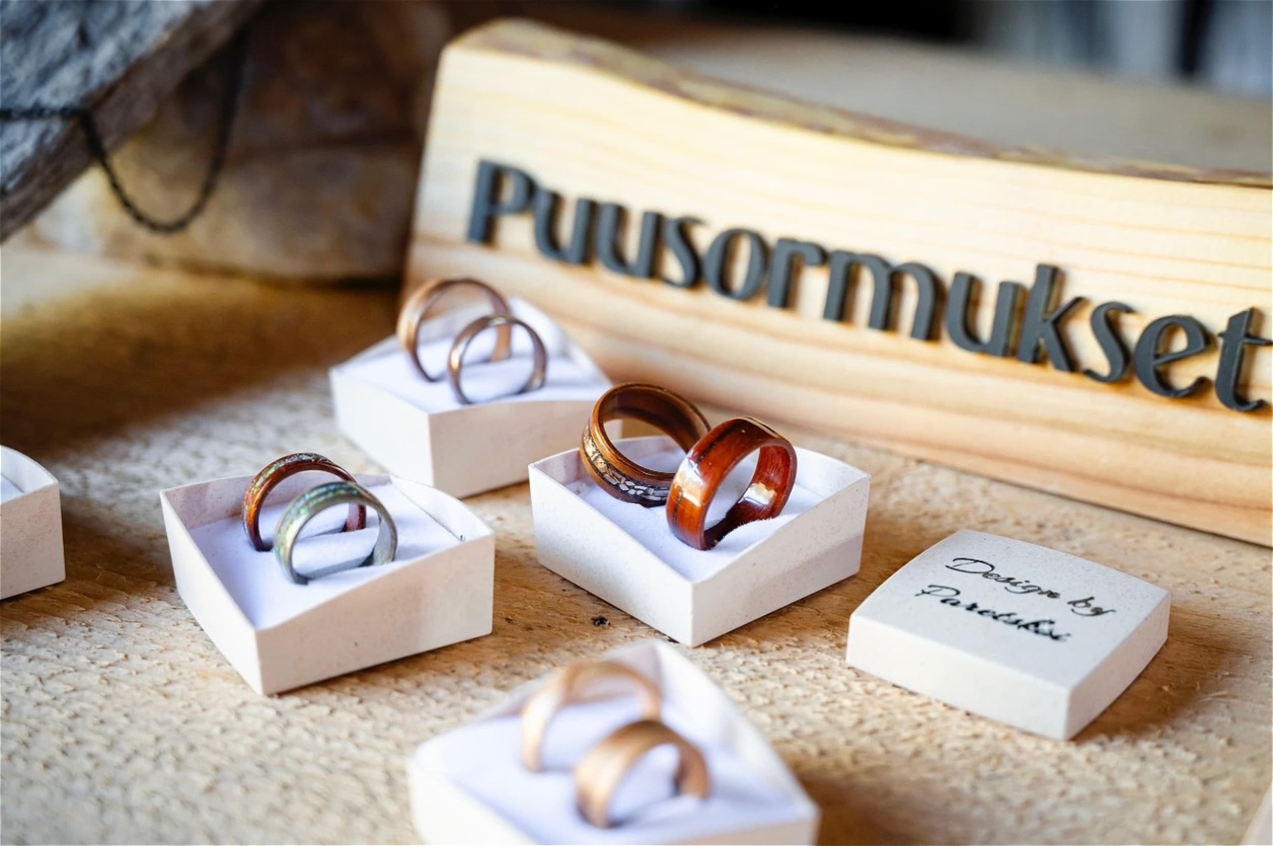 Tee itse puusormus -verkkokurssi | Online | Elamyslahjat