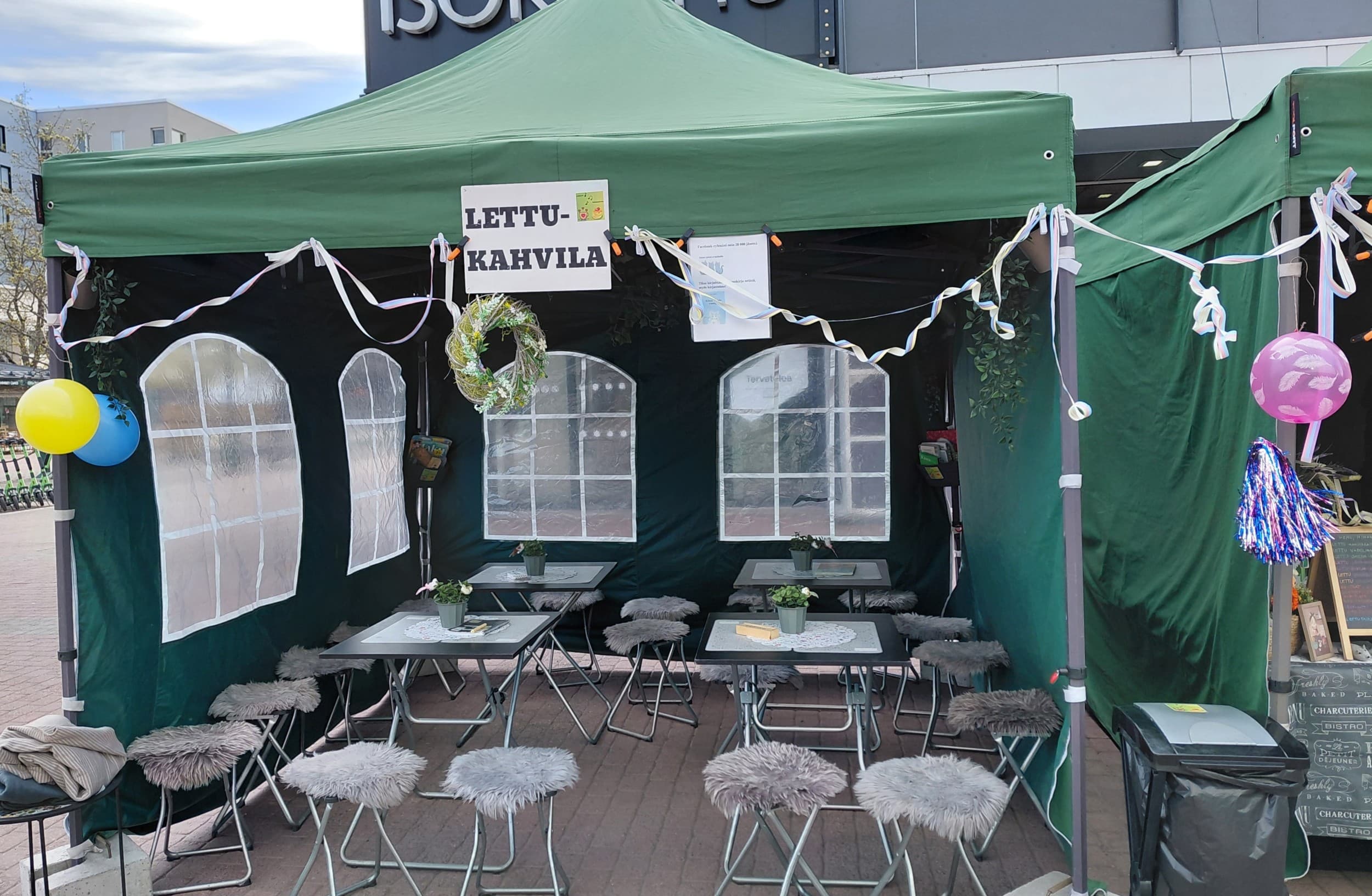 Laulava lettukahvila 100 hengelle | Pirkanmaa