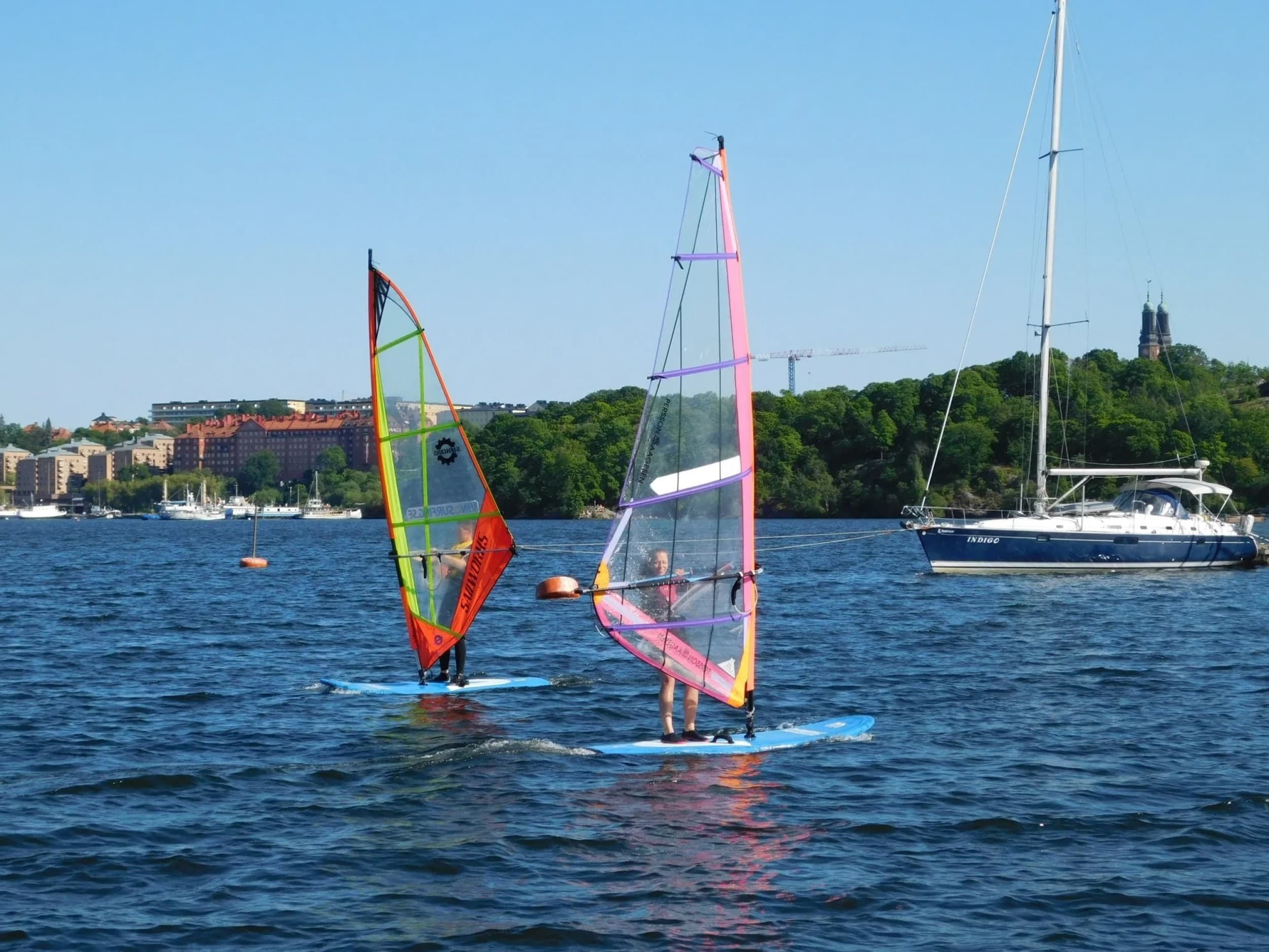 Purjelautailukurssi perheelle (vanhemmat ja lapset) | Dynamic Windsurfing - Malmö, Ruotsi