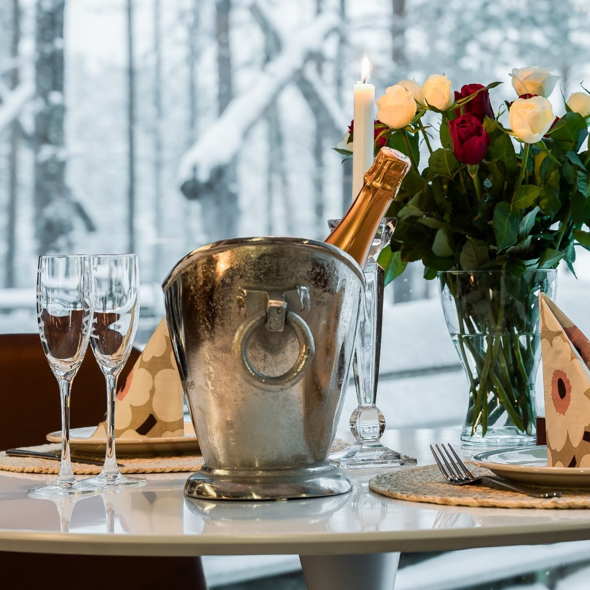 Romanttinen luksusyö Villa Kiekerönmaassa | Rukaland