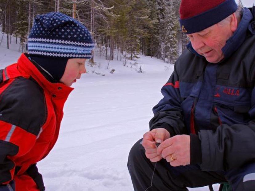 Pilkkisafari neljälle | Kuusamo