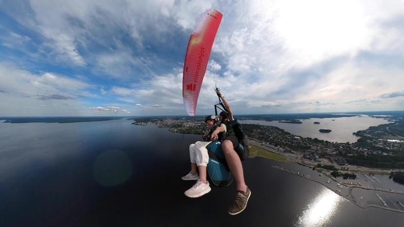 Elämyslento varjoliitimellä | Tampere