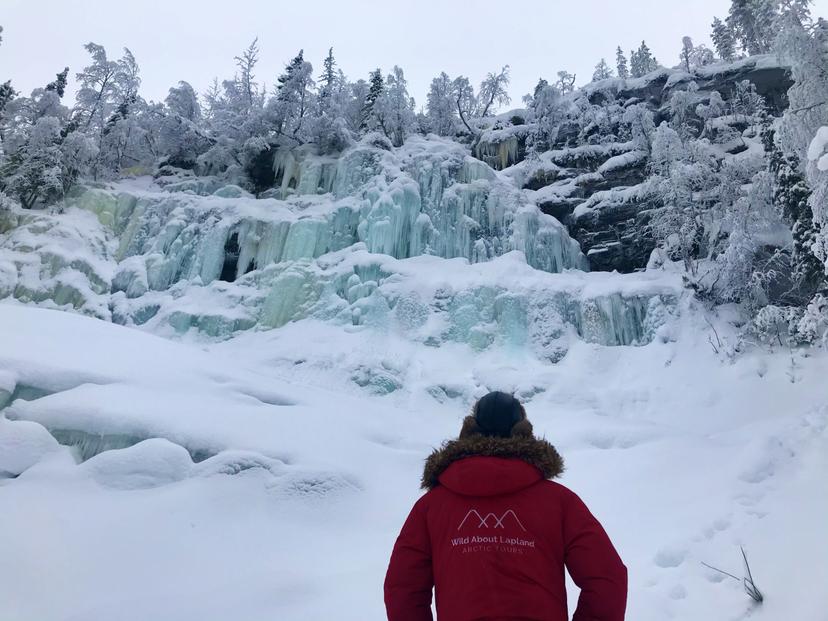 Korouoman jäätyneet vesiputoukset -retki kahdelle | Rovaniemi
