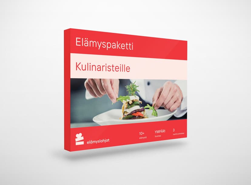 Kulinaristin paketti | Useampi paikkakunta