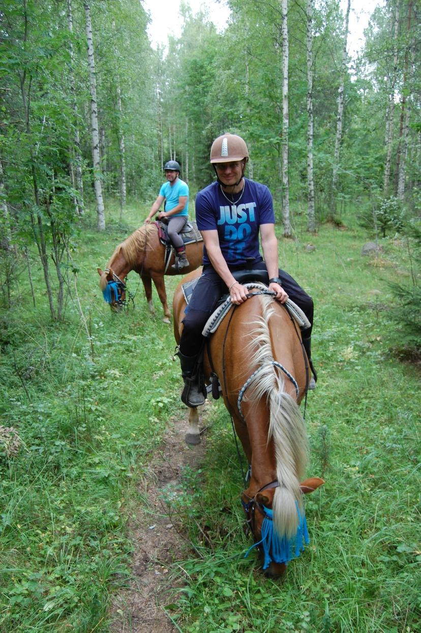 Aloittelijoiden Metsäretki ratsain laavulle (2 hlö) | Ikaalinen