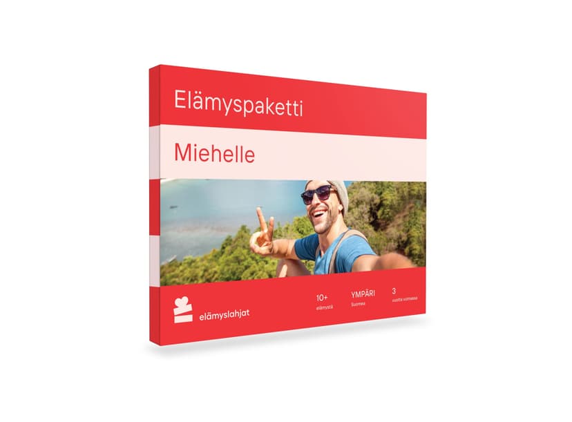 Elämyspaketti miehelle | Ympäri Suomen