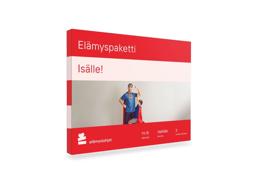 Isälle! -elämyspaketti | Useampi paikkakunta
