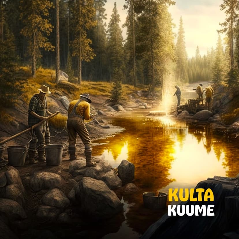 Kultakuume – kullankaivuumatka 12 henkilölle | Inari