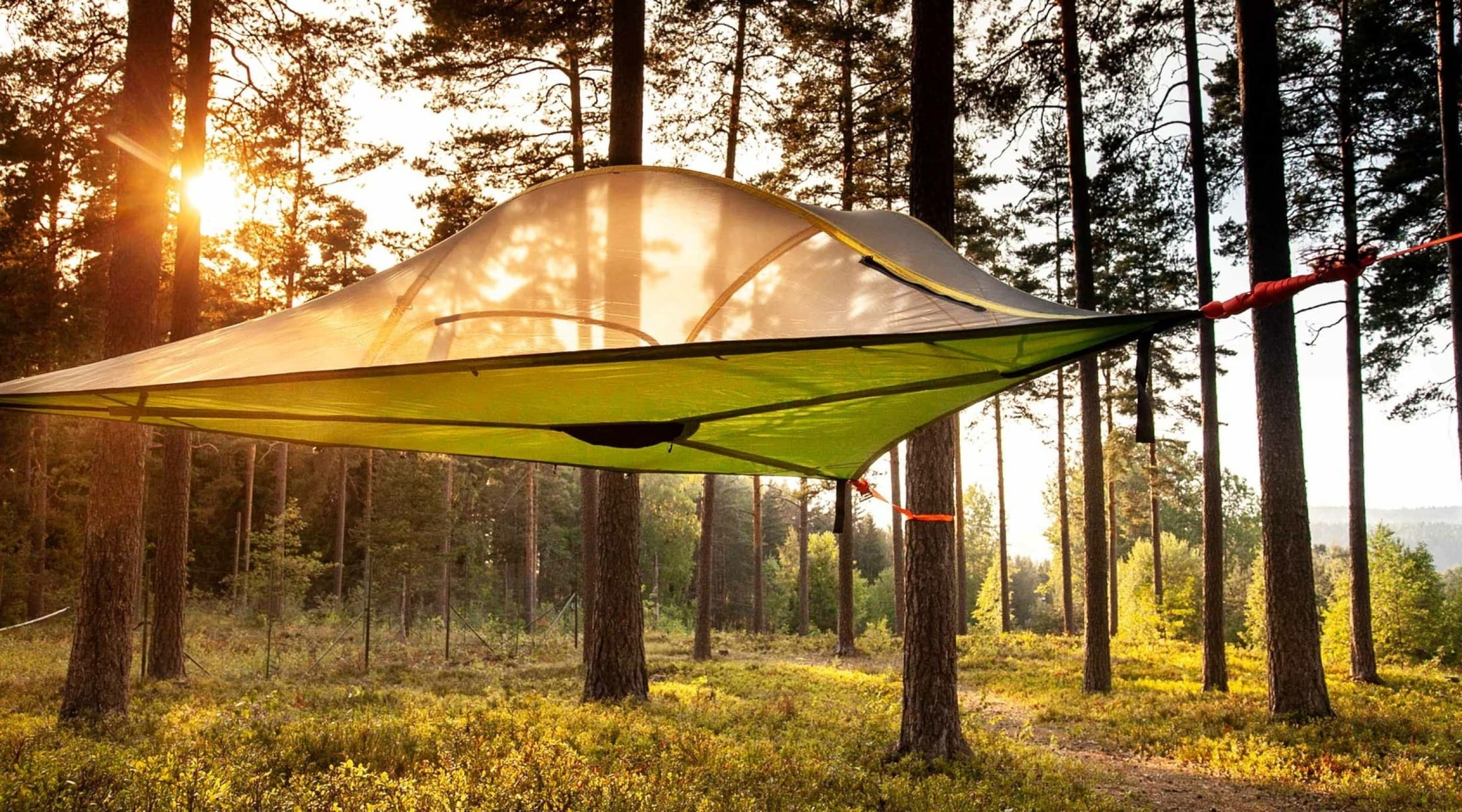 Skytent-yö Nuuksiossa kahdelle | Espoo | Elamyslahjat