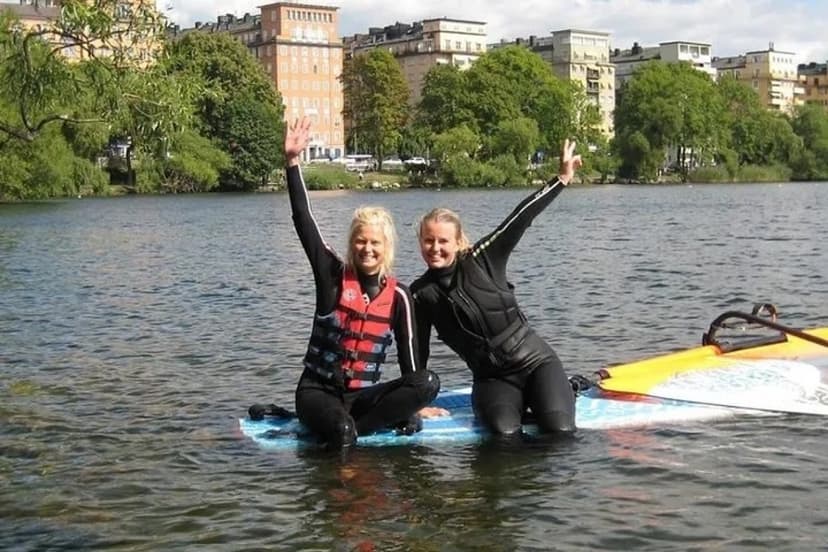 Aloittelija päivä 1 | Dynamic Windsurfing – Tukholma